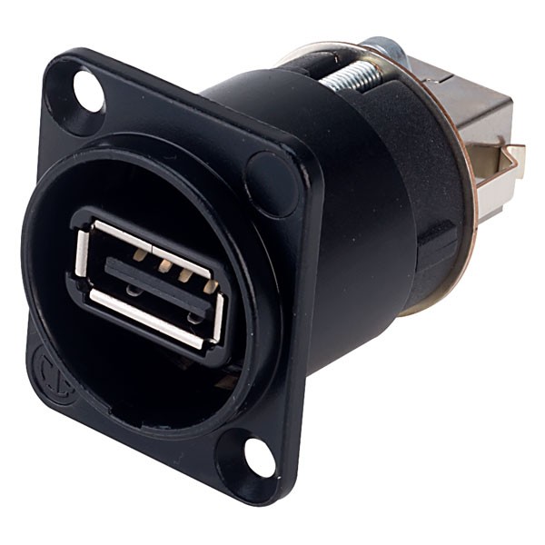 Neutrik Reversible USB Changer Black A B