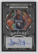 2021-22 Panini Obsidian Galaxy Auto 119/149 Latrell Sprewell #GA-LSP Auto 0r5l