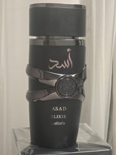 Asad Elixir by Lattafa Eau de Parfum 3.4 oz / 100 ml Spray for Men New in Box