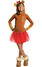 RUBIES Cowardly Lion Costume Children Size Small 4-6 610155S NEW