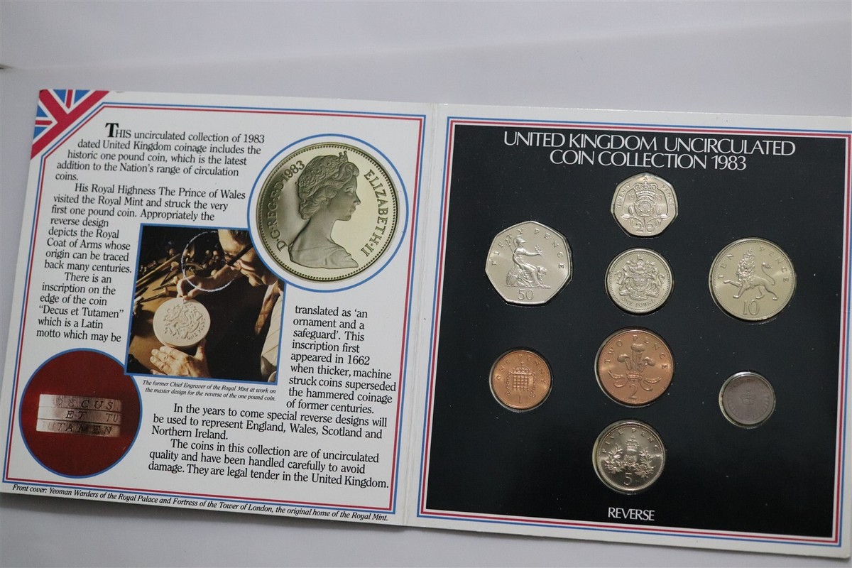 🧭 🇬🇧 UK GB 1983 MINT SET IN ROYAL MINT PACK B75 #55 BX13 | eBay