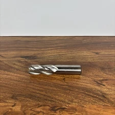 Niagara Cutter 3/4" HSS End Mill 4 Flute USA 40244 J218 Cobalt Machining Tool