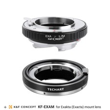 TECHART LM-EA9 MarkII adapter set - Exakta Exacta lens to Sony E camera