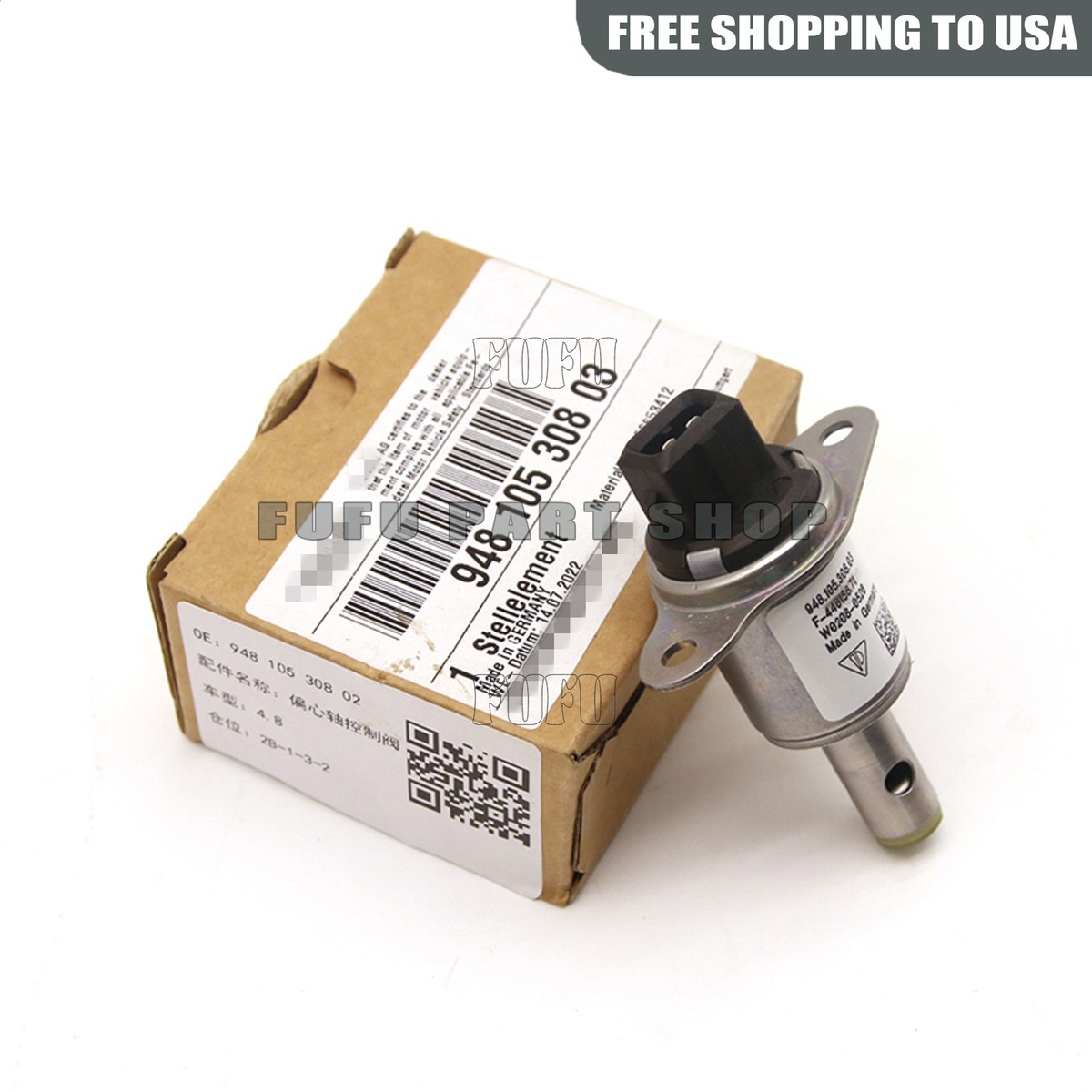 Porsche Panamera 970 Engine Variable Timing Solenoid 94810530803