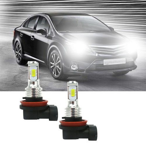 FOR Toyota Avensis T27 2X H11 6000K White LED Headlight Bulbs Kit Low