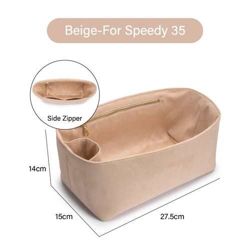 WUTA Original Bolso de Terciopelo Inserto Bolso Organizador para LV Bolso Rápido Bolso de Mano Viaje - Imagen 32 de 36