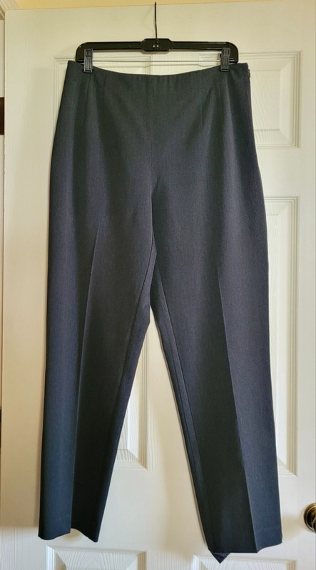 LIZ CLAIBORNE LIZSPORT DRESS PANTS Gray size 12 Petite  Vintage