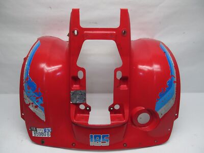 1985 KAWASAKI KLF185 KLF 185 BAYOU REAR FENDER PLASTIC RED | eBay