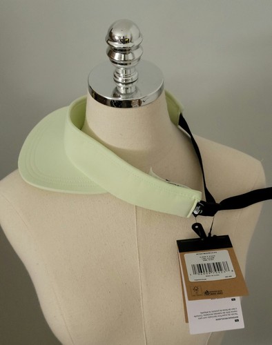 NWT THE NORTH FACE UNISEX ADULTS VISOR LIME CREAM COLOR OS LOGO - Picture 2 of 7