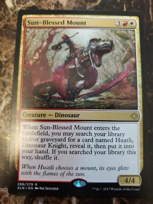 Magic the gathering Sun-Blessed Mount Creature Rare 