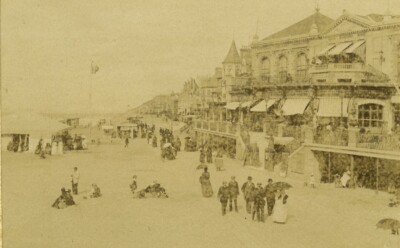 France Normandy Arromanches at the beach old Photo Neurdein 1890