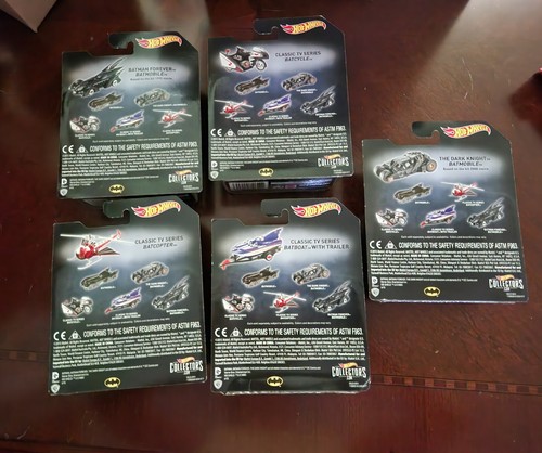 Hot Wheels 2015 Batman 5er Set - Bild 16 von 16