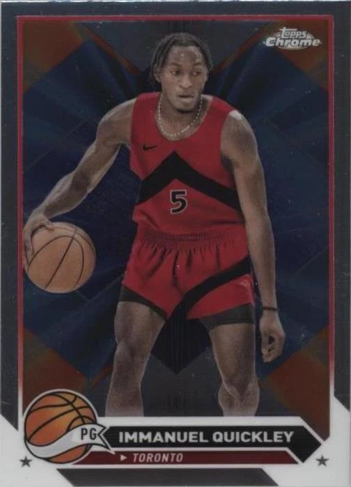 2023-24 Topps Chrome - Immanuel Quickley #131