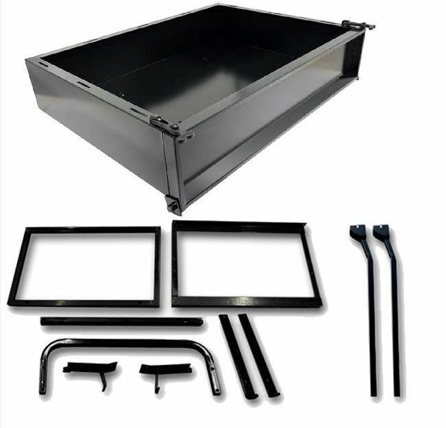 Club Car Precedent Golf Cart Part Black Powder Coated Utilit
