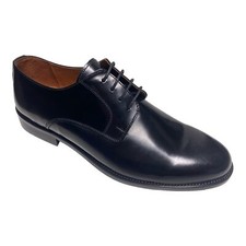 SCARPE DERBY CASUAL UOMO CAMPANILE COLLECTION 9020 PELLE NERO ORIGINALE PE 2024