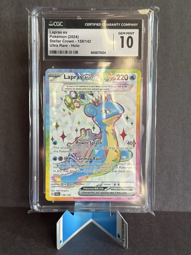 Lapras ex graded CGC 10 for sale on eBay