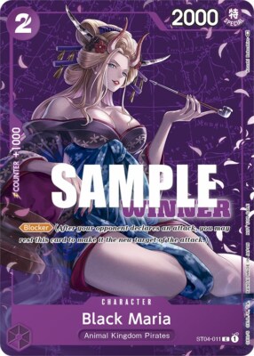 Black Maria [Winner] ST04-011 One Piece Promotion Cards for sale