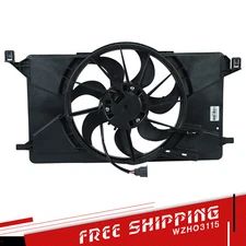 FO3115189 AC Condenser Radiator Cooling Fan FOR 2012-2017 Ford Focus 2.0L I4