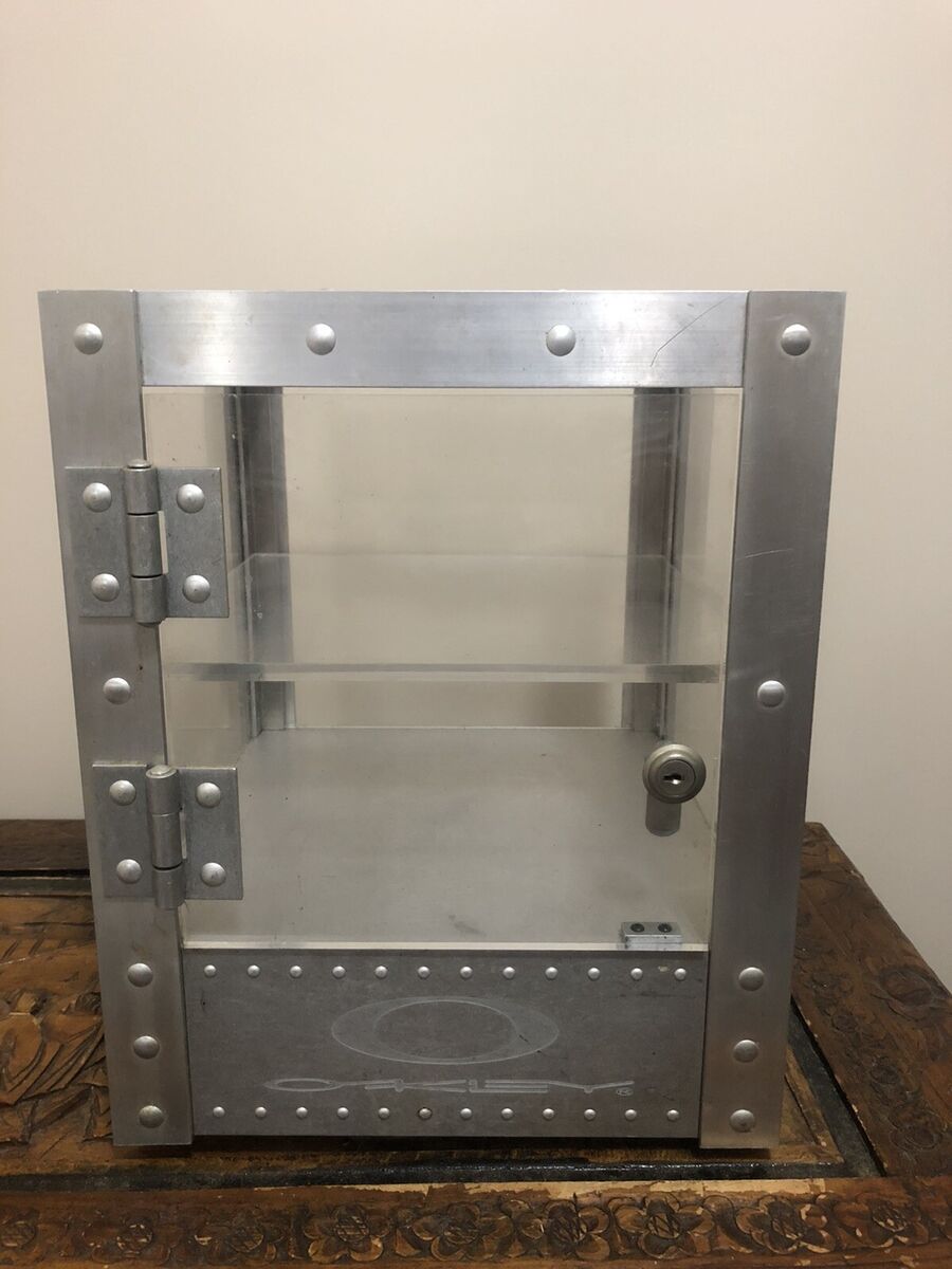Oakley X Metal Cube Sunglasses Shop Display Case Counter Oakley X Metal Cube Sunglasses Shop Display Case Counter
