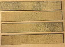  4 3/8 x 1-1/2 x 10 Natural Canvas Micarta Blocks Knife Handle Aircraft D87789-