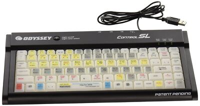 Odyssey Control SL Serato Traktor Scratch Compact Color Changing LED Backlit Key