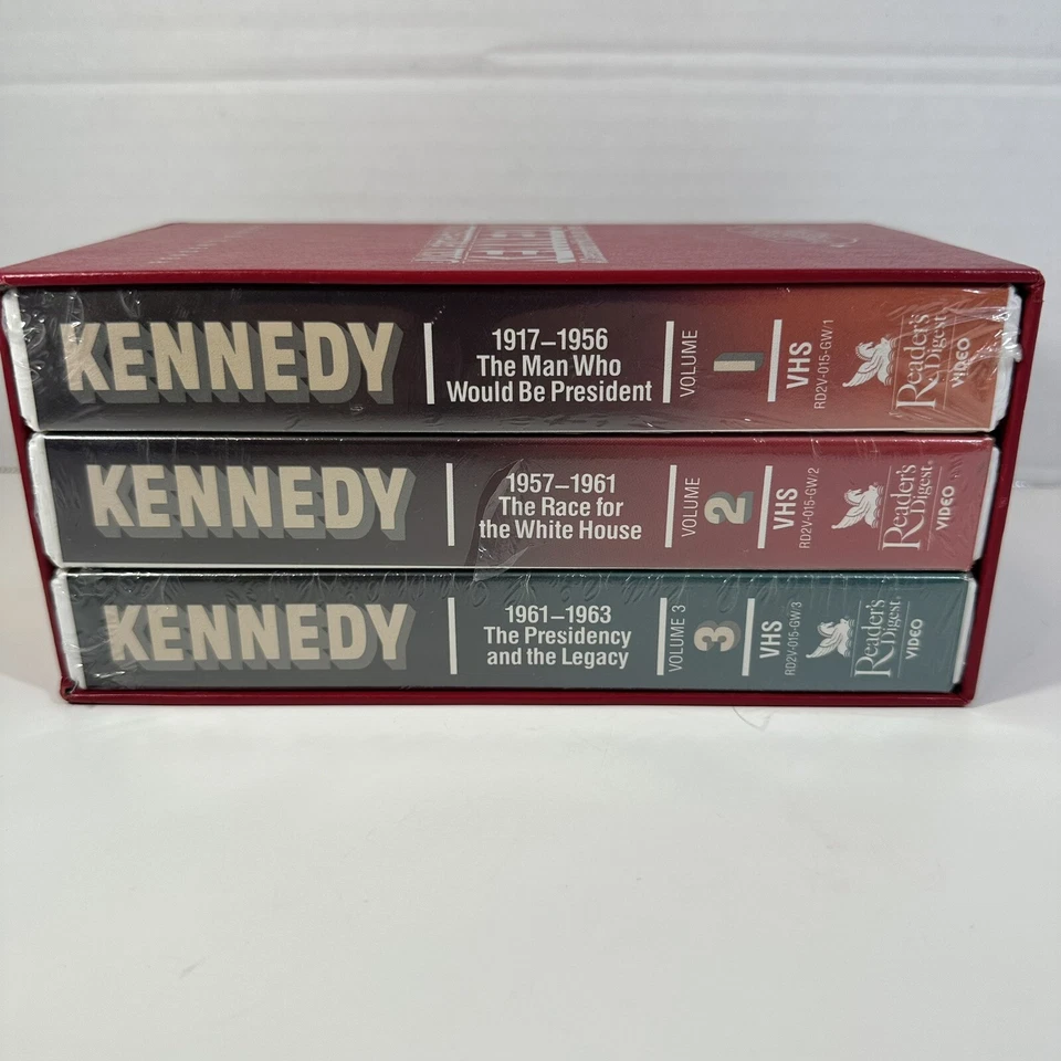 John F. Kennedy - A Celebration of His Life and Times (VHS, 3-Tape Set) - Image 2 of 4