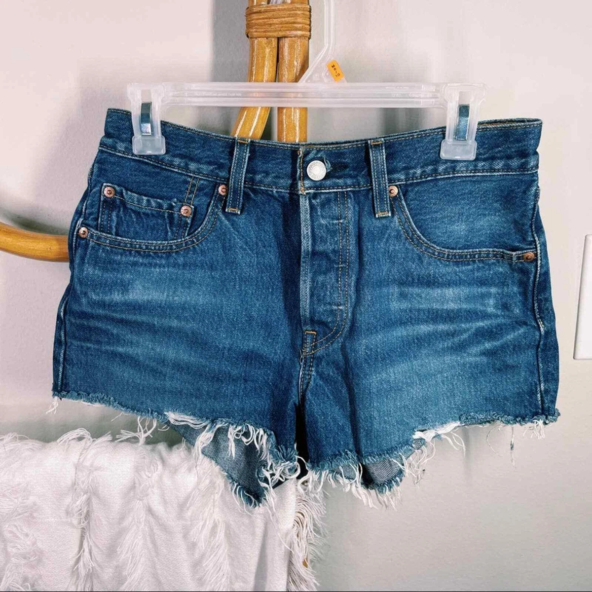 Levis 501 button sales fly shorts