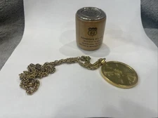 Sanborn MN Centennial Coin & Phillips 66 Salt Shaker 