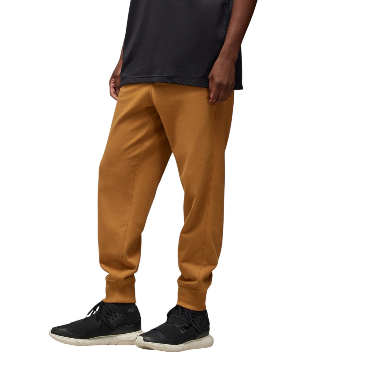 年末セールADIDAS Y-3 MEN PANTS Men's Adidas Y-3 French Terry Logo Sweatpants Track Pants IV5573