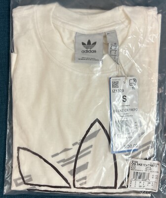 adidas Originals Men's OG Sketch TREFO T-shirt IZ1329 Size S New
