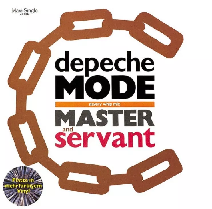 Insister Far butik Depeche Mode Master &amp; Servant Colored Vinyl 12&#034; | eBay