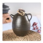 Handcrafted Traditional Onggi Soy Sauce Bottle Storage of liquid