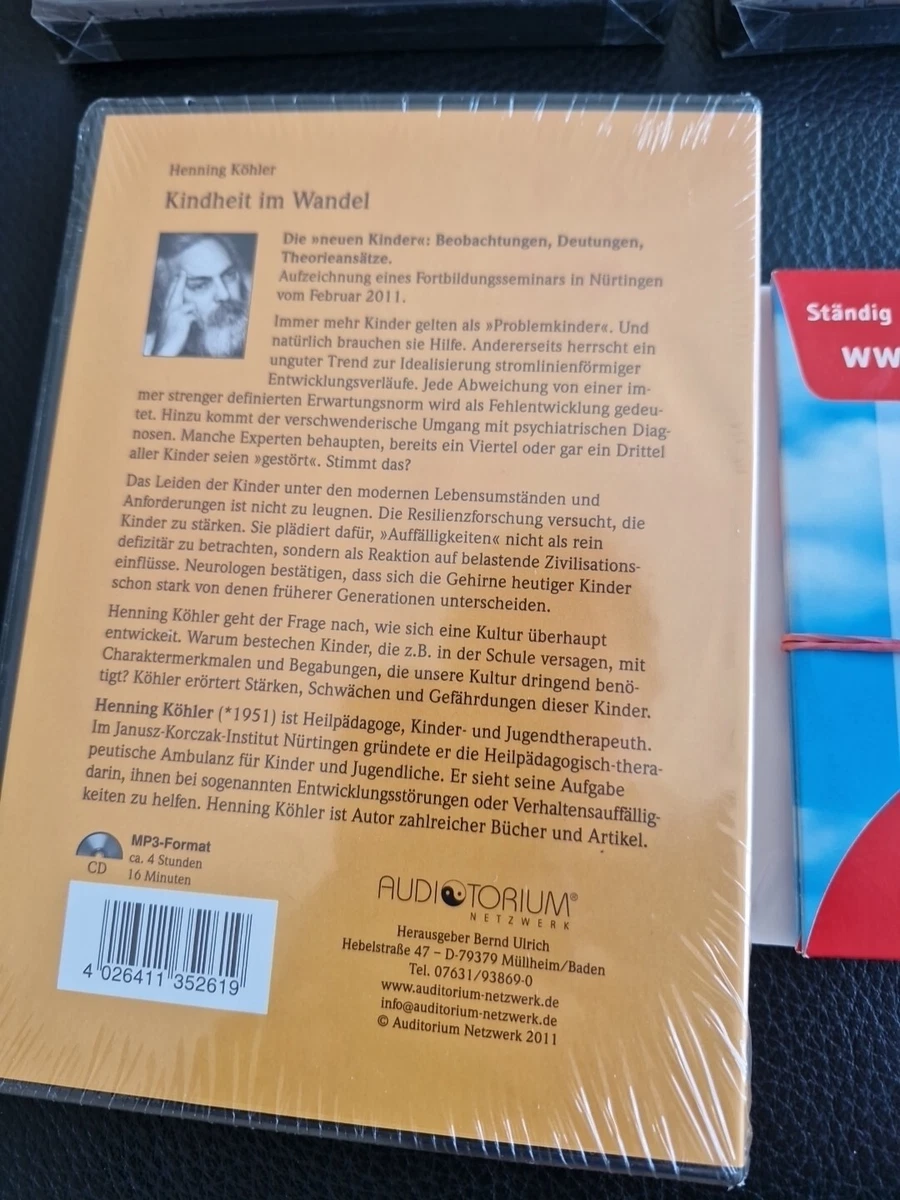 NEU! DVD Paket Psychologie Psychotherapie Ängste DVDs MP3 CDs Auditorium Lesung