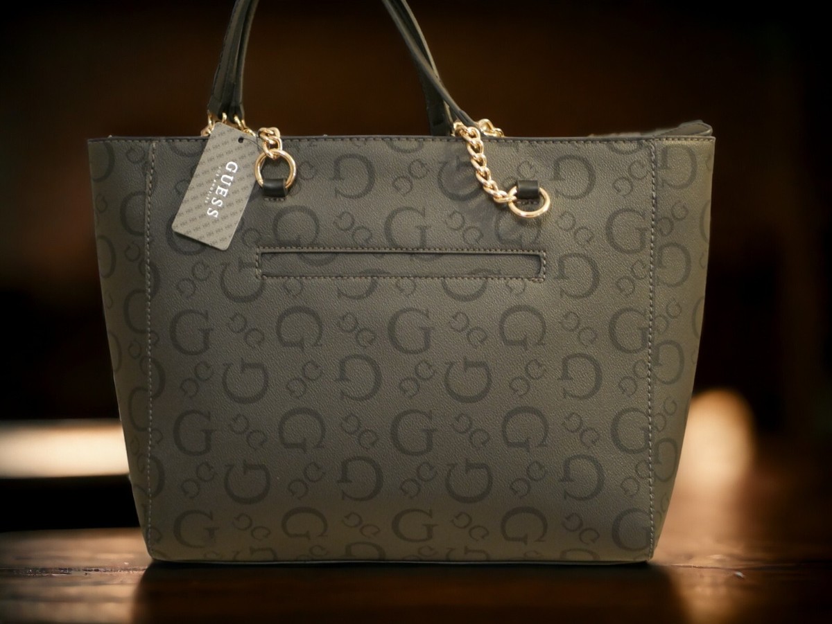 guess kamryn tote bag shopper kamryn logo impresso