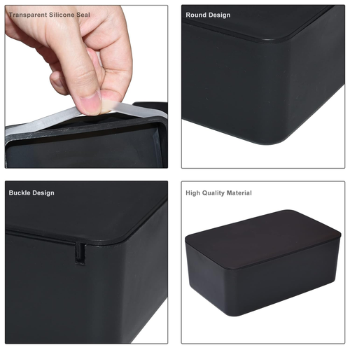 Diaper Wipes Dispenser, Tissue Storage Box Case, Wet Wipe Dispenser Holder with - Picture 5 of 7