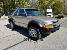 New Paintable Black 94-05 Chevrolet Blazer S10 Extended Fender Flares Set