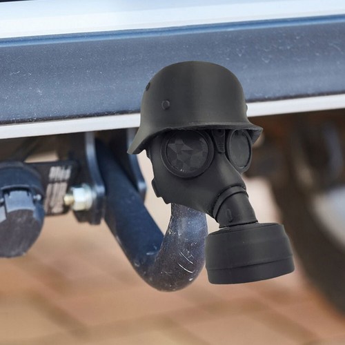 Fun Gasmaske Helm Anhänger Anhängerkupplung Abdeckkappe für Auto Wohnwagen Deko - Bild 92 von 133