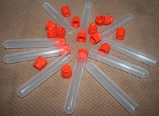 24 Muzzleloader Powder Charge Tubes Vials Speedloader Blackhorn 209 Compatible 