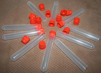 24 Muzzleloader Powder Charge Tubes Vials Speedloader Blackhorn 209 Compatible