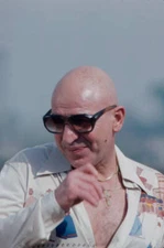Telly Savalas appearing on the Sports tv special Wrigleys Pre- 1976 Old Photo 2