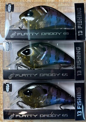 3 Flatty Daddy 13 Fishing Rusty Bream 65