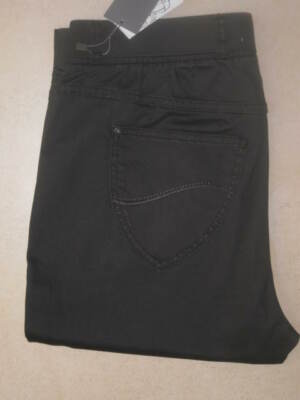 Raphaela by BRAX Jeans Stetchjeans ''Lavina Zip'' schwarz superstretch Slim NEU