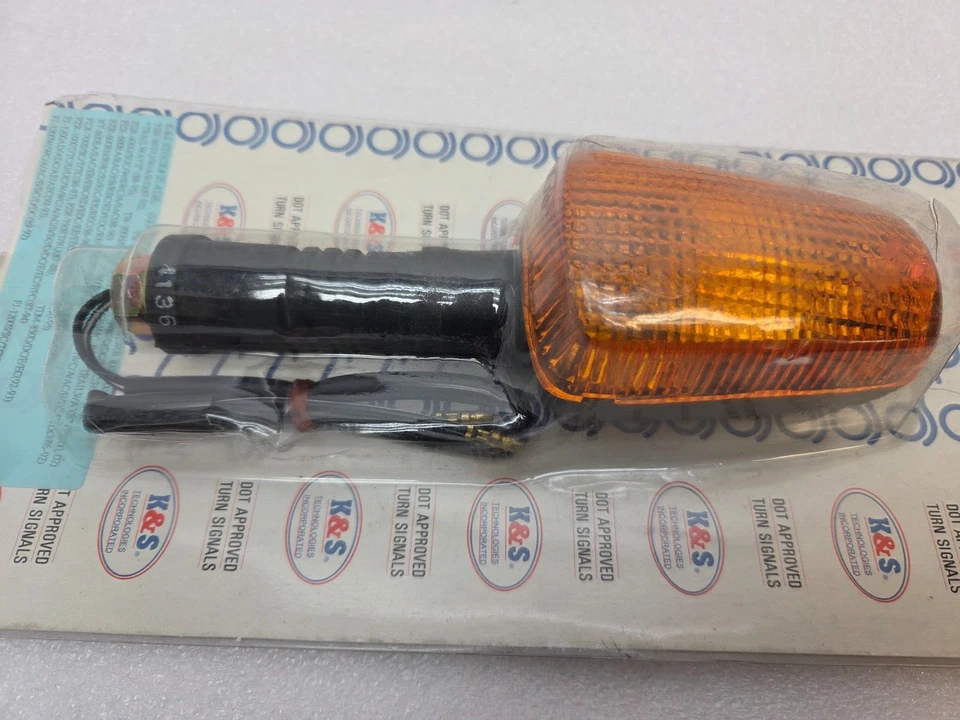 Luces intermitentes delanteras para Yamaha FZ750 FZ700 TDM850 SRX250 XJ600S FZR1000 Foto 3 de 4