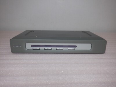 BELKIN OMNIVIEW SECURE DVI DUAL-LINK 4-PORT KVM SWITCH