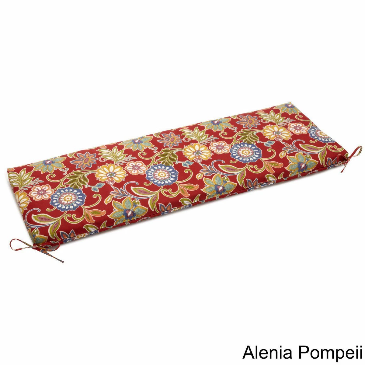 60-inch by 19-inch Spun Polyester Bench Cushion Alinea Pompeii