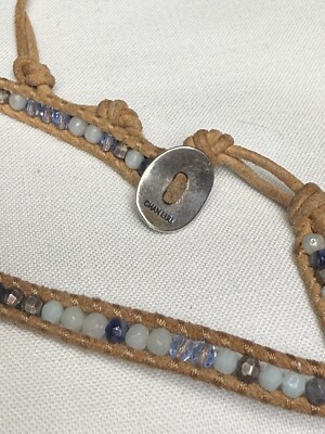 Sundance Chan Luu Amazonite Mix Sterling Silver Double Wrap