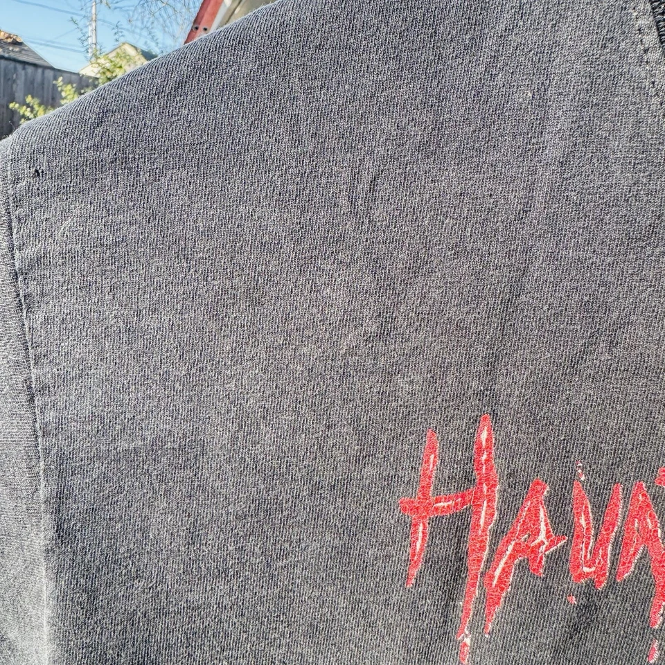 Camisa De Colección Slayer Haunting the Chapel LS XL Rara Original Metal Camiseta Foto 3 de 4