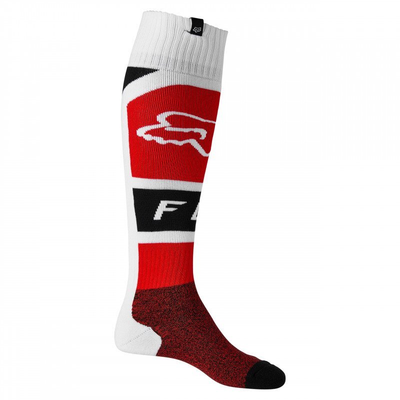Fox Racing Lux Fri Thin MX Motocross Off-Road Socks Flo Red | eBay