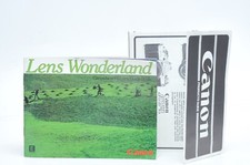 Canon Products Guide F-1 A-1  FD Lens Brochure