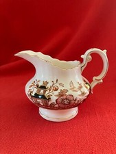 c1920 Charles Amison (Stanley China) milk jug sugar bowl "Chinese" pattern #3123